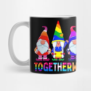 We Rise  Gnome LGBTQ Equality Ally Pride Mug